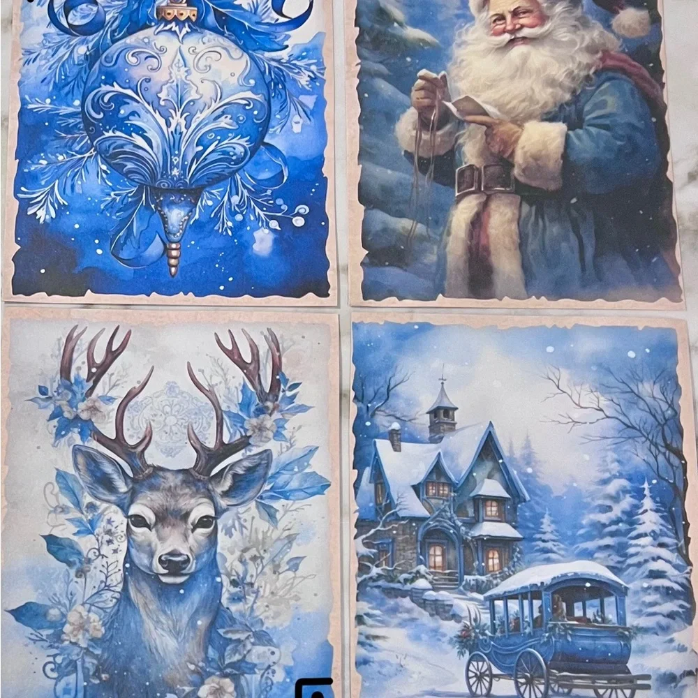 Festive Holiday Print Frames from Rustic to Elegant, Buyer Choice for Print‎
